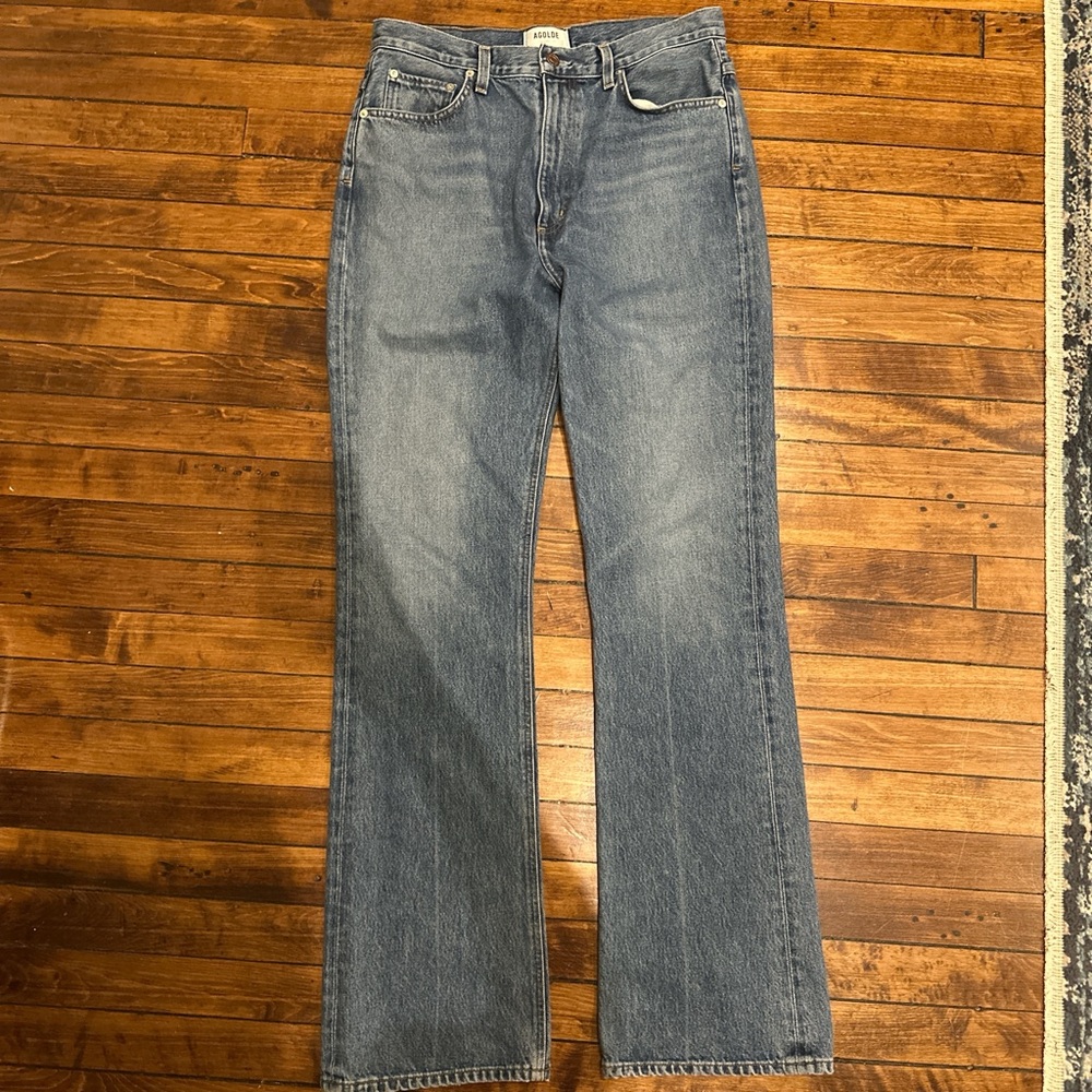Agolde medium wash jeans !